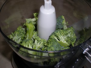 how to puree broccoli